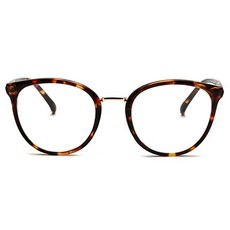 Enclair 女性素面圓框抗藍光眼鏡