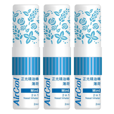 正光 精油棒鼻瞬涼 薄荷 2ml, 3支
