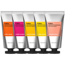 KUNDAL 昆黛爾 乳木果油夏威夷豆護手霜 日落系列 5入, 1組