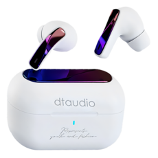 DTAudio ANC主動式降噪無線耳機 HIFI音質/安卓蘋果通用, T30, 鋼琴白