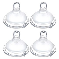 Simba 小獅王辛巴 超柔防脹氣寬口十字奶嘴, XL(12個月以上), 4個