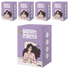 제이제이 꿀잠자는 온열안대 라벤더향, 20매입, 5개