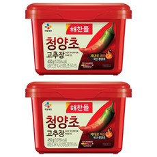 CJ Haechandle 好餐得 青陽辣椒辣椒醬, 450g, 2個