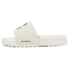 커버낫 남녀공용 씨 로고 슬라이드 슬리퍼