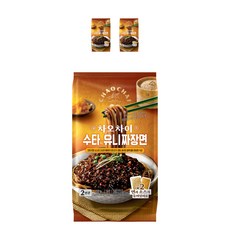 차오차이 수타식 유니짜장면 720g 2인분, 3개