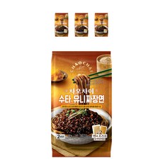 차오차이 수타식 유니짜장면 720g 2인분, 4개
