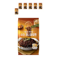 차오차이 수타식 유니짜장면 720g 2인분, 7개