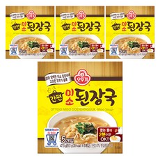 OTTOGI 不倒翁 簡易大醬湯, 4盒, 47.5g