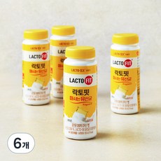 종근당건강 락토핏 마시는 유산균 오리지널, 130ml, 4개입, 6개