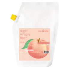 SeoulFactory 水蜜桃冰茶基底, 2kg, 1個