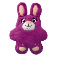 KONG 寵物狗玩具 SNZ24, 大臉啾啾粉兔, 1個