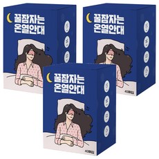 제이제이 꿀잠자는 온열안대 무향, 40매입, 3개