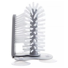 Viita 360度零死角吸壁式旋轉洗杯器/杯刷, 1個, 灰白色