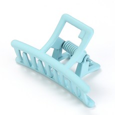 수스다 미니 파스텔톤 메탈곡선 헤어집게핀 4cm