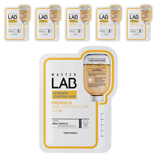 TONYMOLY Master Lab 蜂膠面膜, 6個, 1入