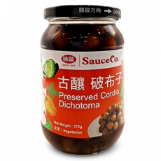 味榮 古釀破布子 純素, 375g, 1罐