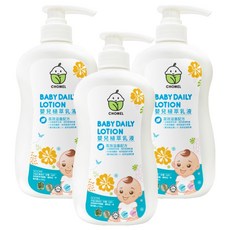 CHOMEL 嬰兒乳液, 3個, 500ml