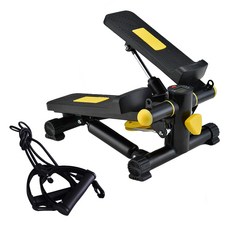 엑스킹 스텝퍼 튜빙밴드 세트, 블랙 + 옐로우