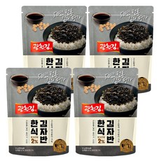 광천김 50년 전통 김의 명가 한식 김자반, 50g, 4개