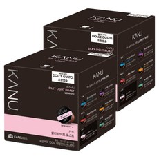 카누 실키 라이트 로스트 캡슐커피, 7g, 16개입, 2개