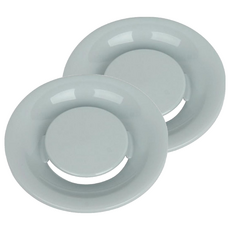 水槽塑膠排水蓋, 2入, 灰色