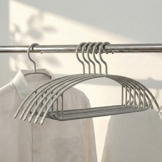 Im Home Living 防肩角圓弧柔軟480衣架, 灰色, 40個