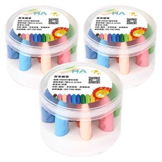 HA Baby Bed 兒童不髒手蠟筆/花生蠟筆 不沾手/色彩飽和/無毒/彩繪/著色, 12色, 3盒