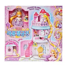 MIMI WORLD 迷你 長髮公主城堡, 三層樓, 眾多小配件, 打造完美遊戲體驗, 1組, 粉色