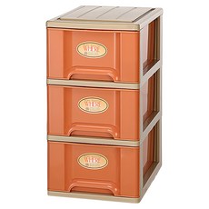 KEYWAY 聯府 3層置物櫃 附輪 105L, 顏色隨機 附輪三層置物櫃, 1個