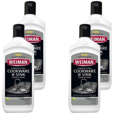 WEIMAN 水槽水垢污垢污漬去除清潔劑, 227g, 4個