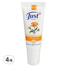 스위스유스트 카렌듈라 립밤, 4개, 10ml