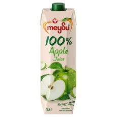 meySu 美愫 100%蘋果汁 1L 德國原裝進口 無添加糖 全家共享, 1瓶