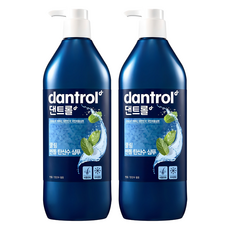 dantrol 酷涼薄荷氣泡水洗髮精, 2個, 820ml
