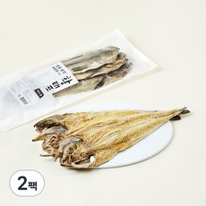 껍질을 벗긴 대관령 제수용 황태포 3미, 210g, 2팩