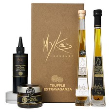 松露禮盒 白松露油 100ml+黑松露油 100ml+松露香醋 250ml+松露醬 120g, 1套