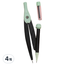 SevenZip 迷你羅盤 綠色, 4個