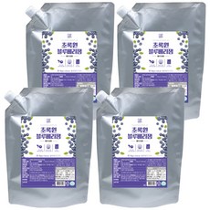 초록원 블루베리잼 파우치형, 1kg, 4개