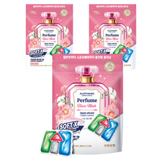 HAPPYHOME 強力膠囊全效合一洗衣精 柔和白麝香, 3個, 30入