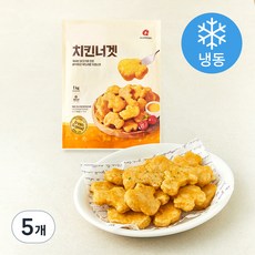 마니커에프앤지 치킨너겟 (냉동), 1kg, 5개