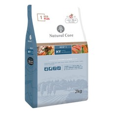 네츄럴코어 전연령 강아지 에코플러스1 그레인프리 건식사료, 닭, 2kg, 1개