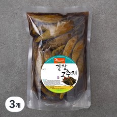 강경신안상회 간장고추지, 500g, 3개