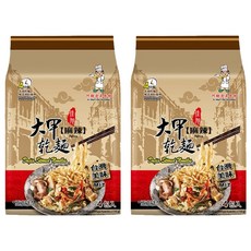 大甲佳旭 大甲乾麵 麻辣 五辛素, 非油炸麵條, HACCP食品安全認證, 8包