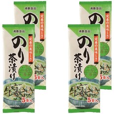 浦島海苔 經典茶泡飯 海苔口味 海苔茶泡飯 5入, 4個, 25.5g