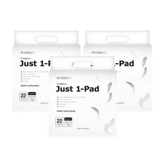 PETORIA 22 個優質超大狗便盆墊無香型, 3個, 22件