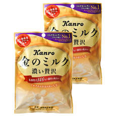 Kanro 甘樂 黃金奶糖, 2個, 80g