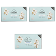 Herbmary 1848 敏感烘衣紙 衣物柔軟精 棉香 正裝, 120張, 3個