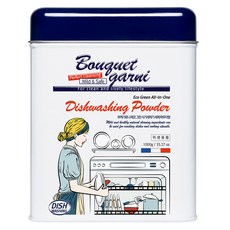 BOUQUET GARNI 洗碗機用清潔粉, 1罐, 1kg