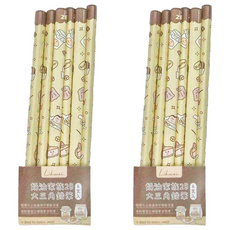 Lihwei 力韋 2B大三角鉛筆 LW-A5227 177 x 10 x 10mm 6支, 2組