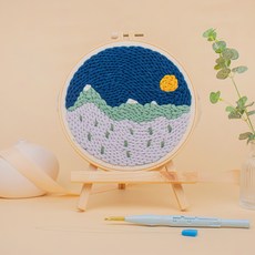 Artjoy DIY打孔針刺繡套組, 夜景, 1套