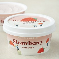 어니스트그릭 딸기, 100g, 1개